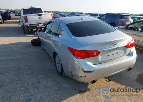 2016 Infiniti Q50 Premium from USA, damaged, VIN JN1CV7AP0GM202801